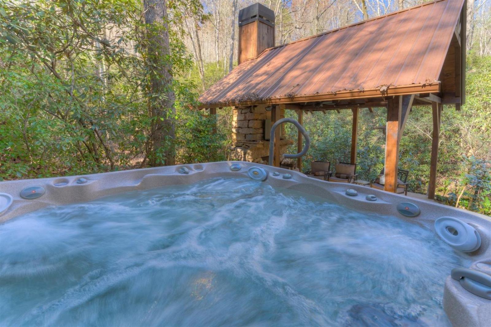 Rushing Waters - Creekside Cabin In North Ga Blue Ridge Luaran gambar