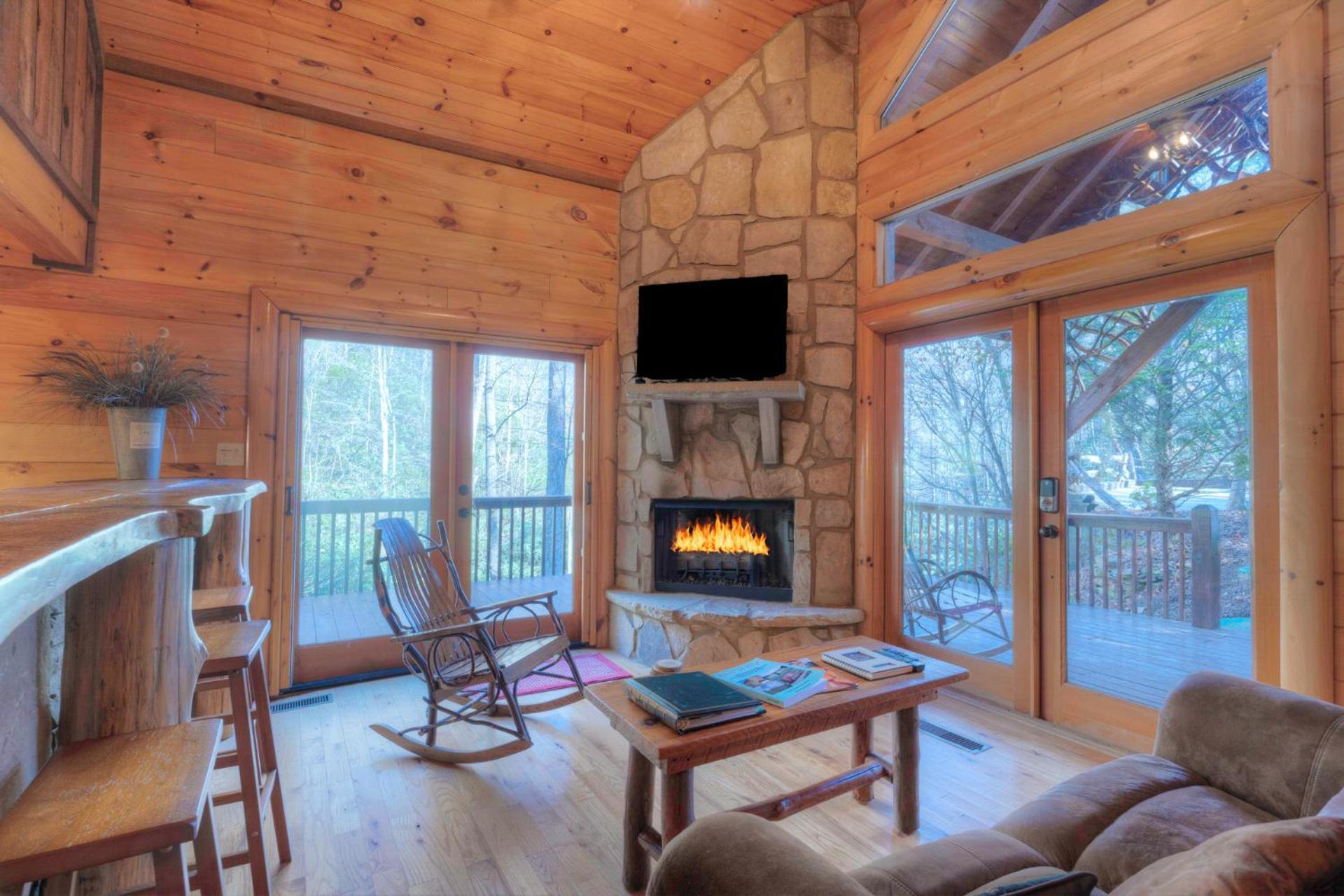Rushing Waters - Creekside Cabin In North Ga Blue Ridge Luaran gambar